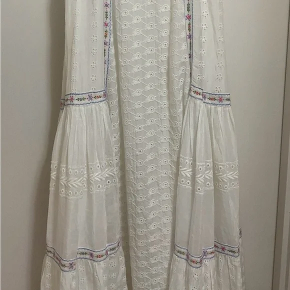 Rare LoveShackFancy White Ryan Dress 6 - Picture 11 of 12